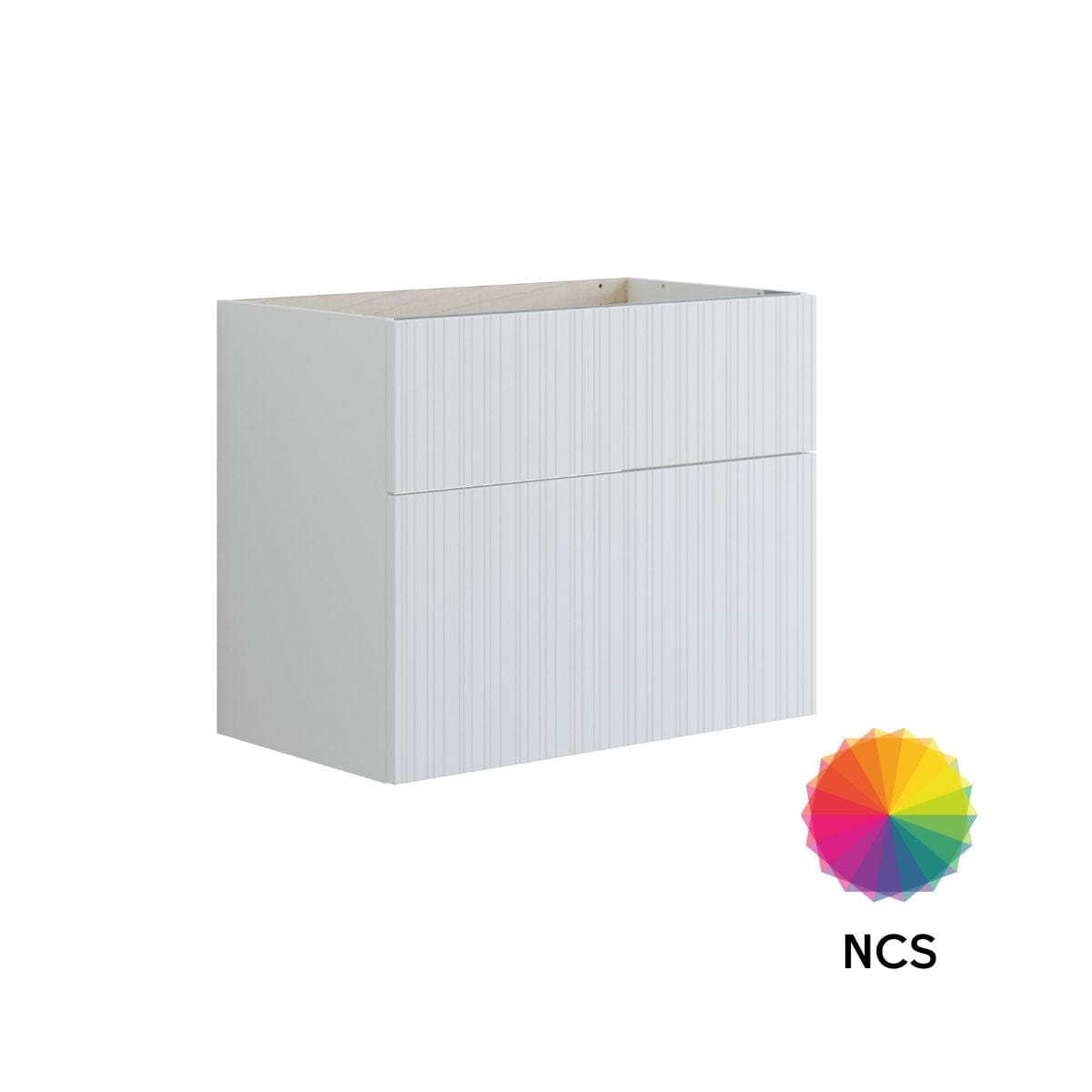 Dansani Inzo Urban Riflet Servantskap 2 skuff B60-120xH64xD44cm NCS farge / 80cm Dansani Servantskap DA-U25-9099