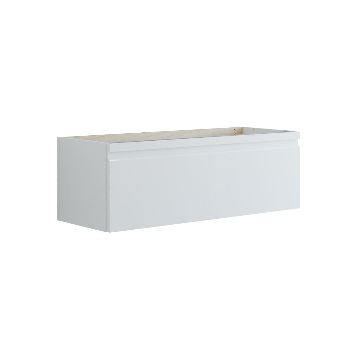 Dansani Inzo Urban Underskap med Integrert Grep 1 skuff B60-120xH40xD44cm Hvit matt lakk / 120cm Dansani Sideskap bad DA-U32-2071