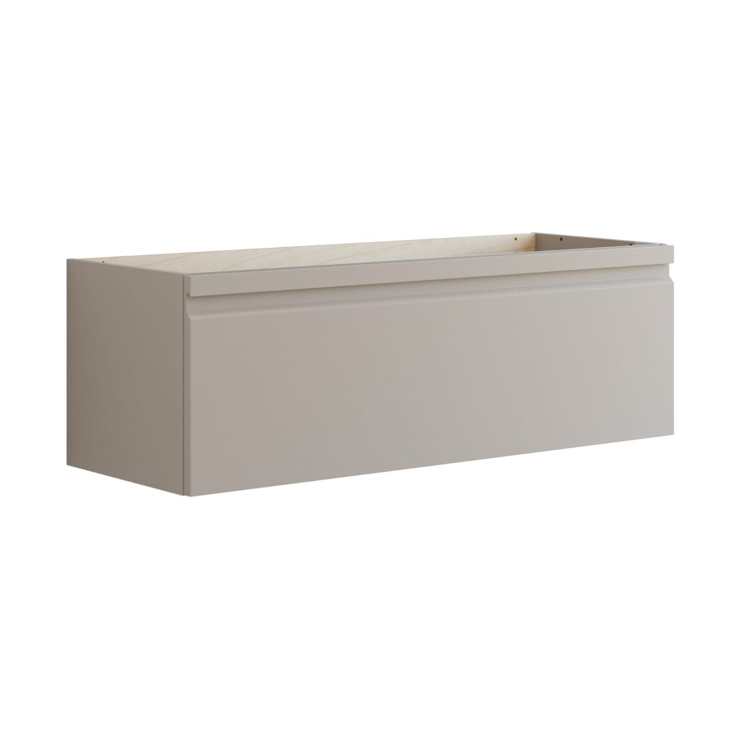 Dansani INZO Urban Underskap med Integrert Grep 1 skuff B60-120xH40xD44cm Softstone / 120cm Dansani Sideskap bad DA-U32-2035