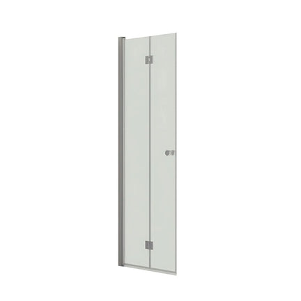 Dansani Match B Foldedør Sateng / 70cm / Klart glass Dansani Dusjdør DA-B71-01