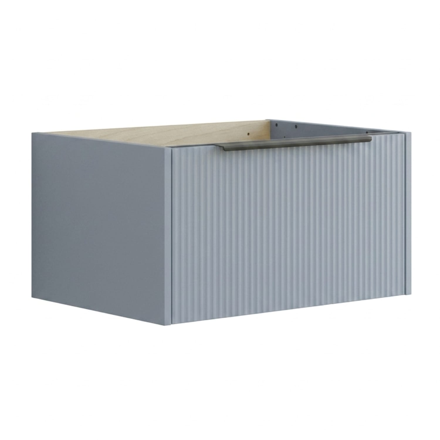 Dansani MIDO+ Classic Stripet Servantskap 1 Skuff Lyseblå matt / 60cm Dansani Servantskap DA-N21-N016