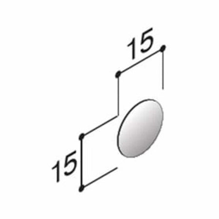 Dansani MIDO+ Forstørrelsesspeil x5 Ø15cm