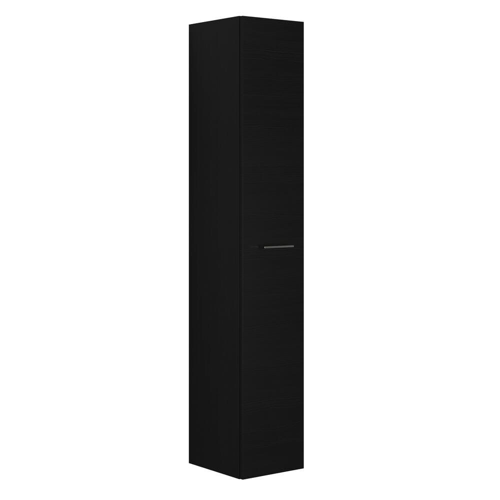 Dansani Mido+ Høyskap 1 dør Svart struktur / 30cm / Høyre hengslet Dansani Høyskap bad DA-P19-1129