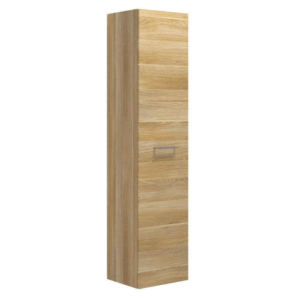Dansani Mido+ Høyskap 1 dør Varm eik / 40cm / Høyre hengslet Dansani Høyskap bad DA-P20-1155