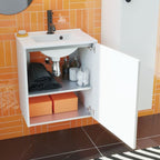 Dansani MIDO+ Slim Servantskap 1 dør B50xD35cm uten servant