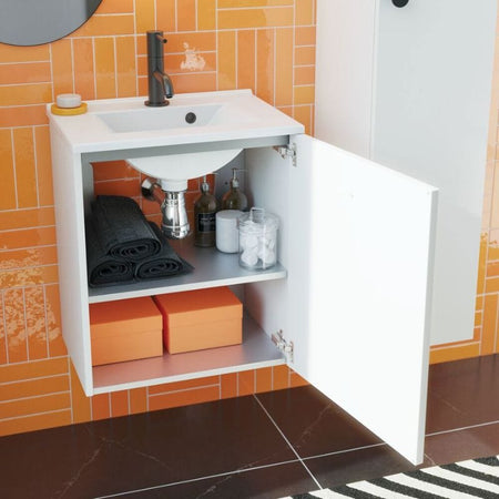 Dansani MIDO+ Slim Servantskap 1 dør B50xD35cm uten servant