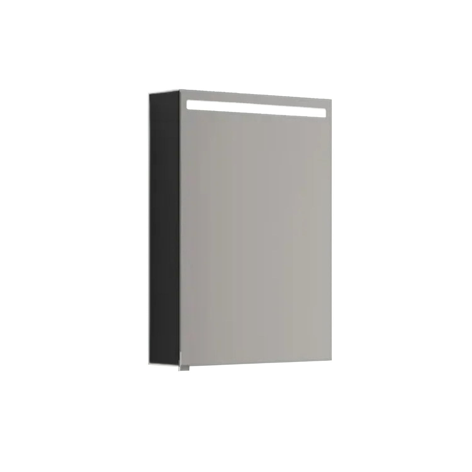 Dansani MIDO+ Top Speilskap LED Svart struktur / 50cm Dansani Speilskap DA-S515-129