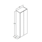 Dansani You Urban Glatt Høyskap Slim 2 dør