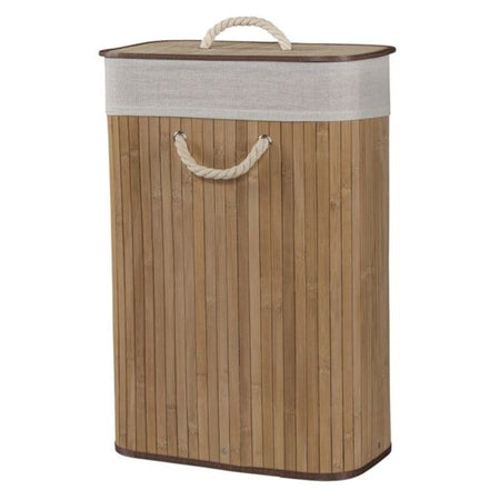 Duschy Bamboo Skittentøyskurv med lokk