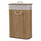 Duschy Bamboo Skittentøyskurv med lokk Natur Duschy Skittentøyskurv CO-D603051