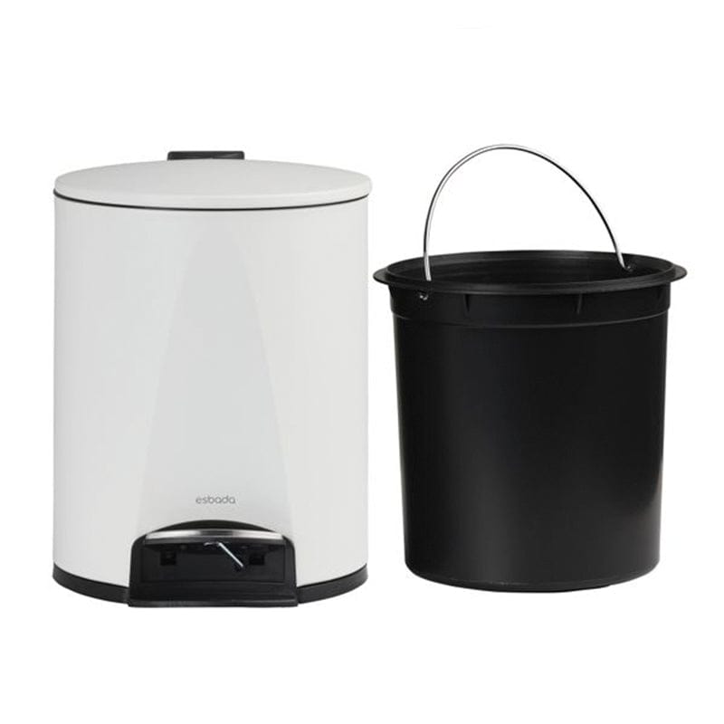 Esbada Pure pedalbøtte 5L Esbada Søppelbøtte