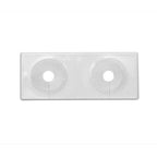 Faluplast Dekkskive Dobbel 60mm Selvklebende