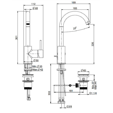 Fima Servantbatteri Spillo Up F3041 Buet
