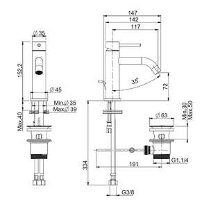 Fima Servantbatteri Spillo Up XS F3031