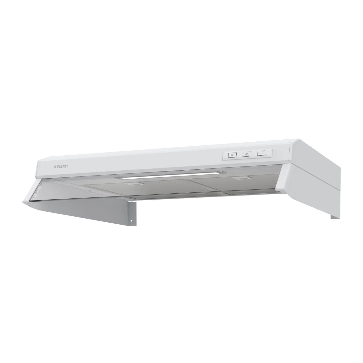Flexit Facet E/F Kjøkkenvifte Hvit / 60cm Flexit Kjøkkenvifte FL-118689