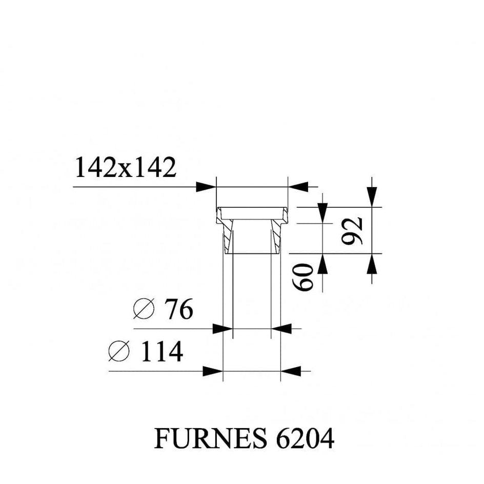 Furnes Stoppekranboks Basic 6204 Furnes Stoppekranboks GRO-3301045