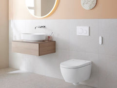 Geberit AquaClean Alba Dusjtoalett - vegghengt Hvit Geberit Dusjtoalett GRO-6166244