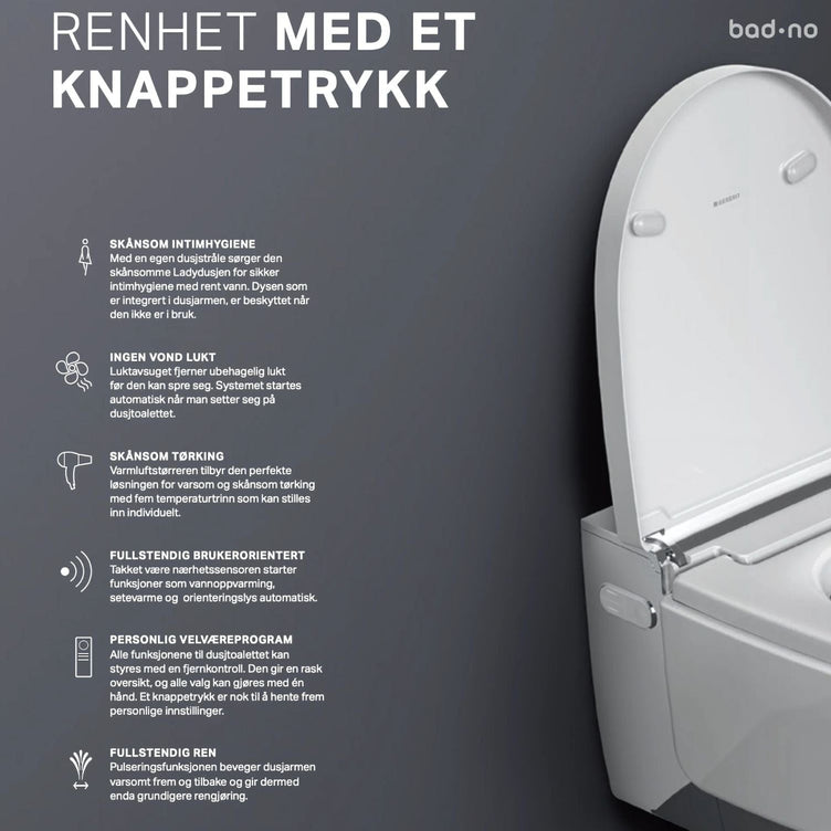 Geberit AquaClean MERA Comfort dusjtoalett