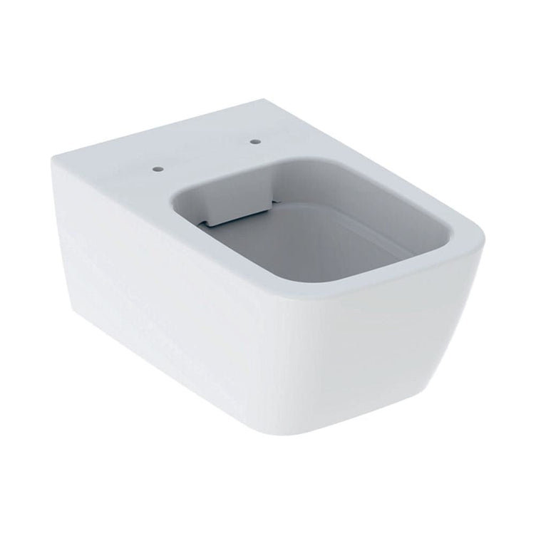 Geberit ICON Kantet Rimfree Veggskål Uten toalettsete