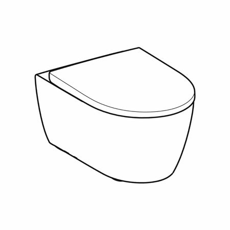 Geberit ICON Rimfree vegghengt toalett