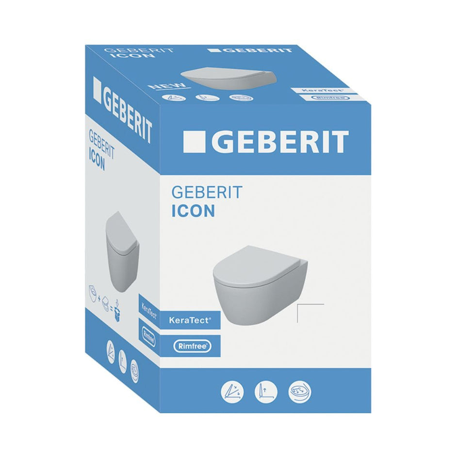 Geberit iCon Rimfree Vegghengt toalett Geberit Vegghengt toalett