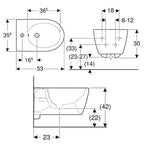 Geberit ICON vegghengt bidet