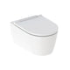 Geberit One Rimless Vegghengt toalett høydejusterbar Hvit Geberit Vegghengt toalett GRO-6122445