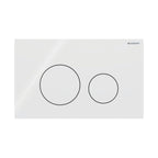 Geberit Sigma40 Rund Glass Betjeningsplate