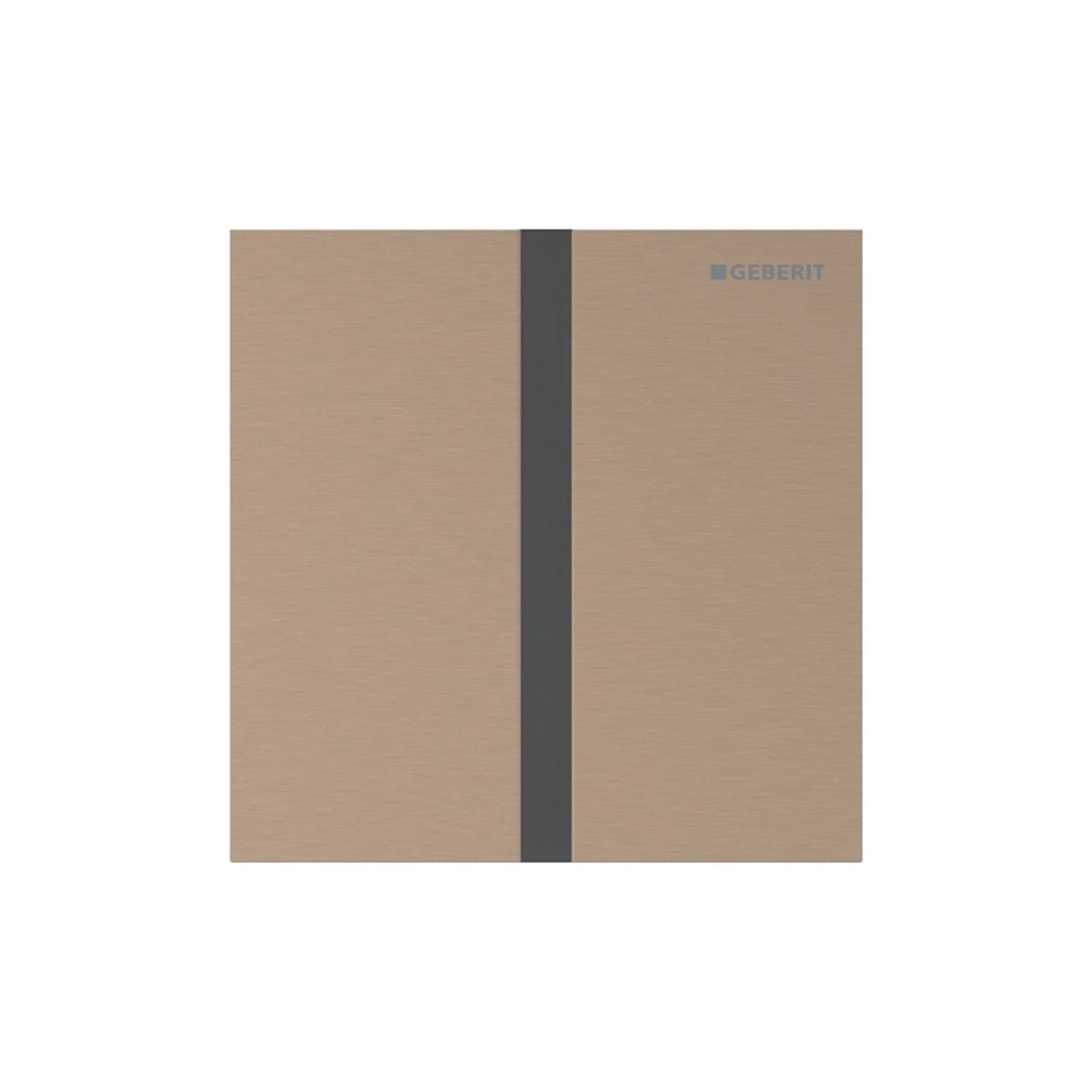 Geberit Sigma 40 Urinalstyring Kvadrat Rødgull / Nettdrift Geberit Betjeningsplate og trykknapper GRO-1387815