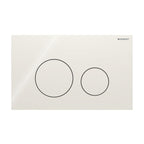 Geberit Sigma40 Rund Glass Betjeningsplate