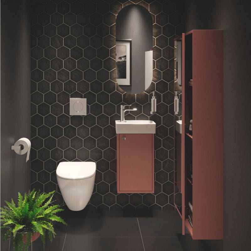 Gustavsberg Nautic 1530 WC Vegghengt toalett - hygienisk spyling Hvit Gustavsberg Vegghengt toalett GRO-6023696