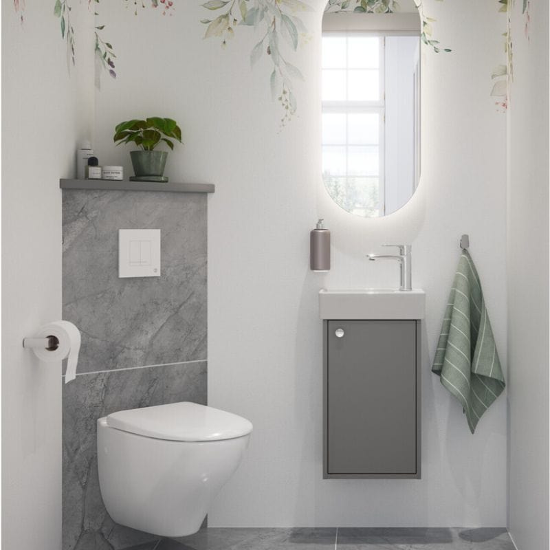 Gustavsberg Nautic 1530 WC Vegghengt toalett - hygienisk spyling Hvit Gustavsberg Vegghengt toalett GRO-6023696