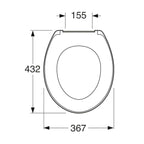 Gustavsberg Nordic3 Toalettsete Compact Standard