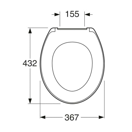 Gustavsberg Nordic3 Toalettsete Compact Standard