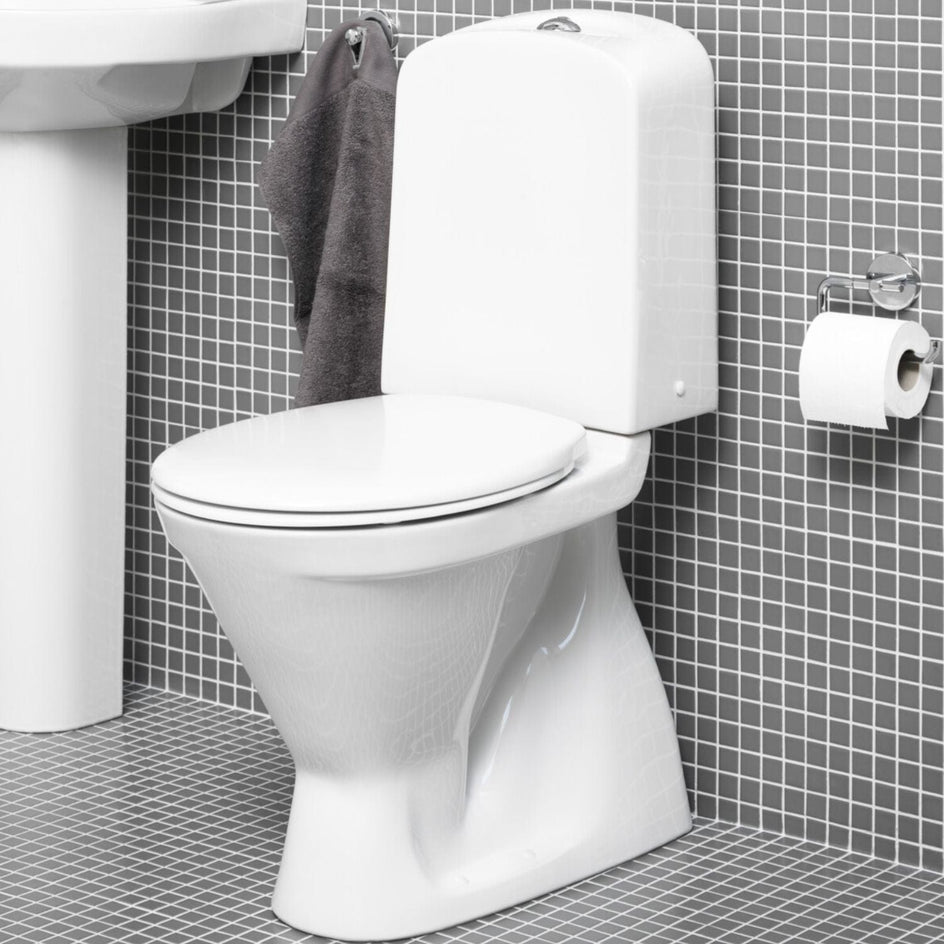 Gustavsberg Nordic3 Toalettsete QR/SC - hardplast Hvit Gustavsberg Toalettsete GRO-6025471