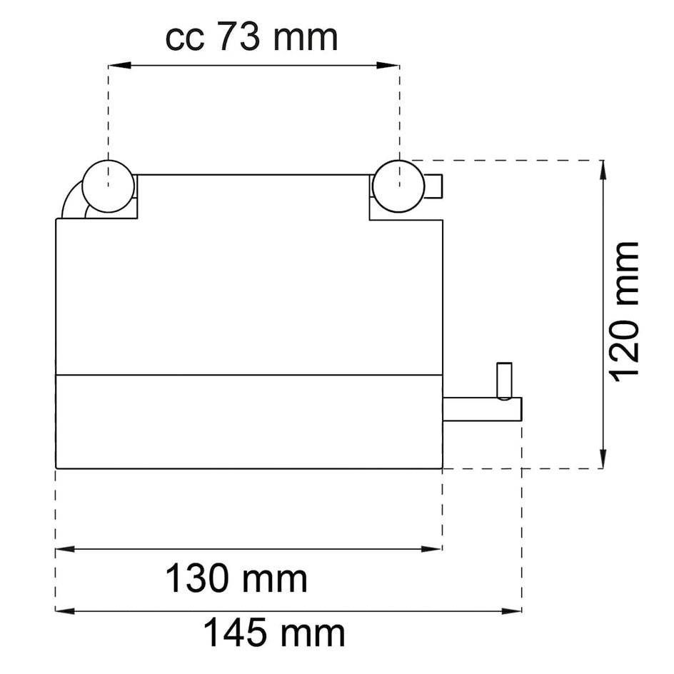 Habo 1368 Toalettpapirholder med lokk Habo Toalettrullholder