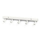 Habo 840-5 Knaggrekke 5-krok Hvit Habo Knagger HA-10155