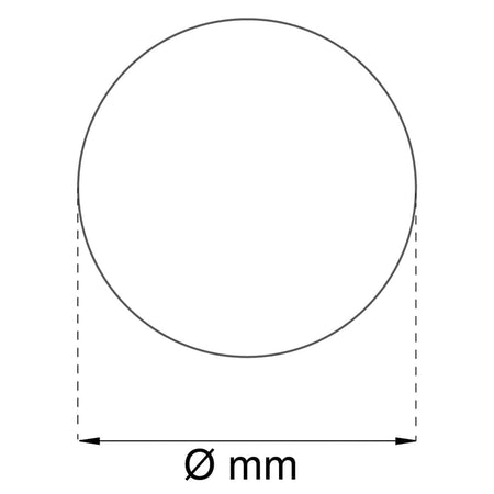 Habo Camelia Badematte Ø60-90