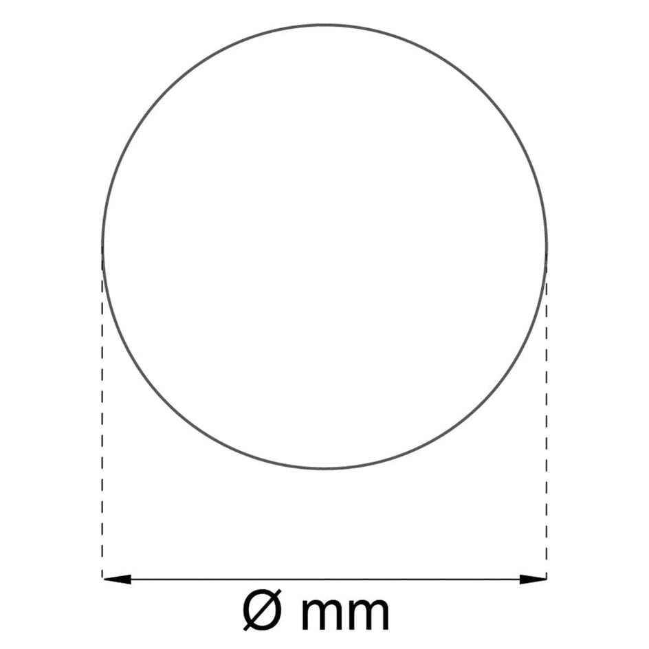 Habo Camelia Badematte Ø60-90 Habo Baderomsmatte
