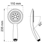 Habo Dahlia Dusjhode 1-3 spray