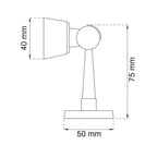 Habo 108 Dørholder