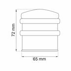 Habo 20805 Dørstopper - Ø35x72mm