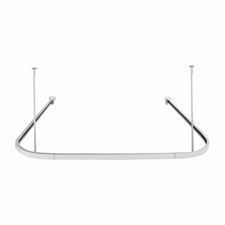 Habo Dusjforhengskinne rettvegg 90x90x90cm med takfeste