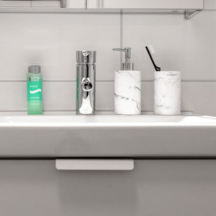 Habo Marble Tannbørsteholder Marmor
