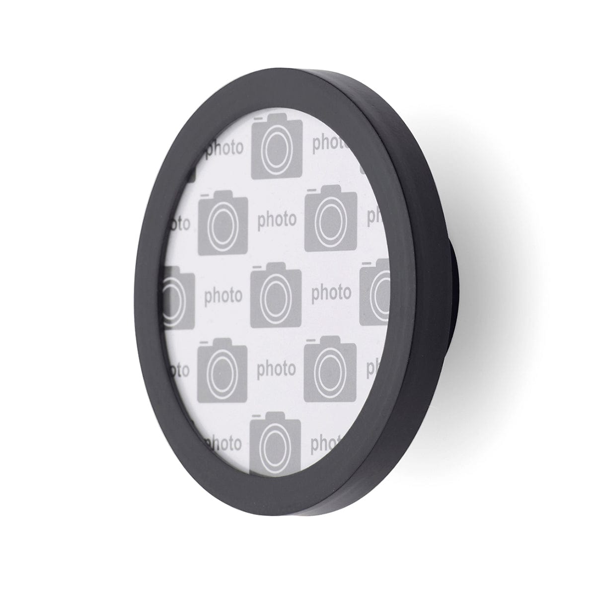 Habo Pic Enkel Krok Ø25-75mm Svart / 75mm Habo Knagger HA-17847