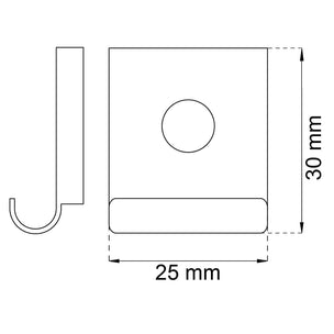 Habo Speilklemmer 300