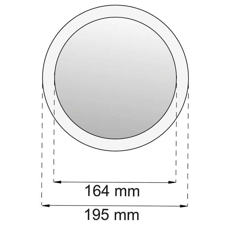 Habo Zoom Sminkespeil Ø164mm