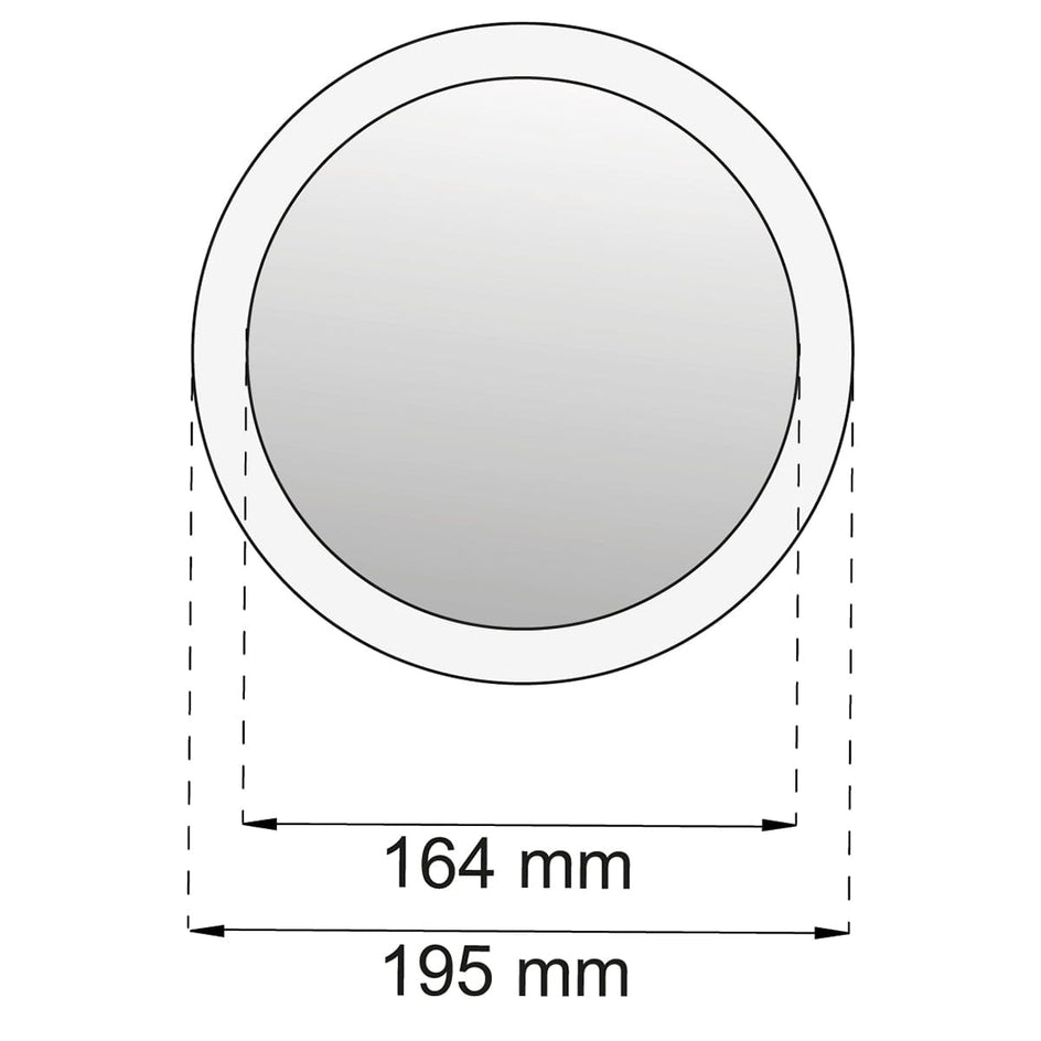 Habo Zoom Sminkespeil Ø164mm Habo Sminkespeil HA-30095