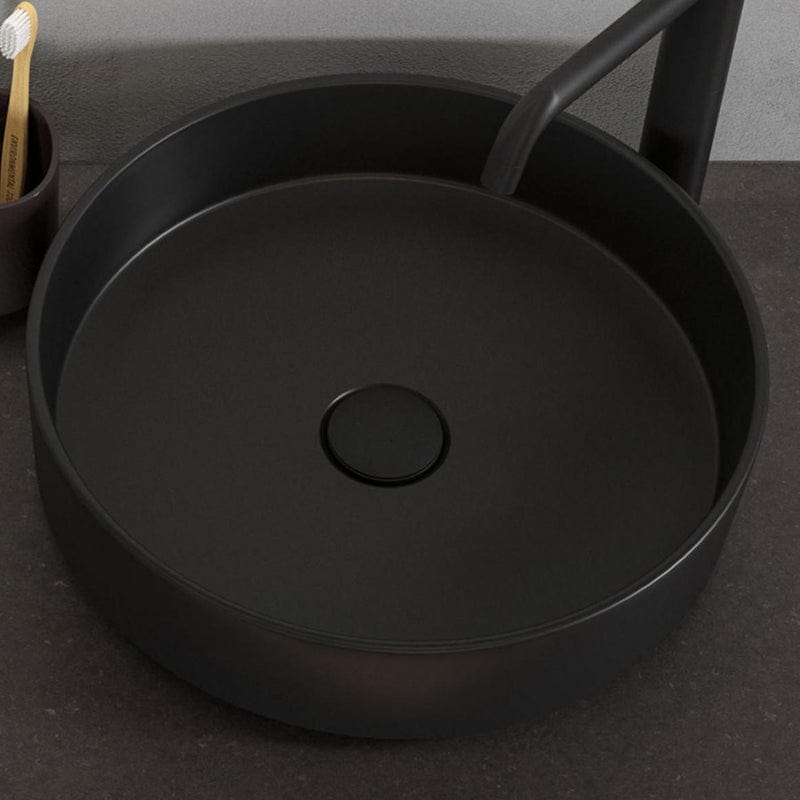 INR AIR SOAK Servant Porselen Ø390mm H110mm INR Iconic Nordic Rooms Bolleservant