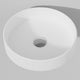 INR AIR SOAK Servant Porselen Ø390mm H110mm Matte white INR Iconic Nordic Rooms Bolleservant INR-360014